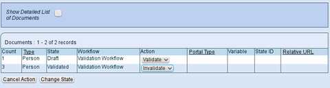 TioLive change state dialog box